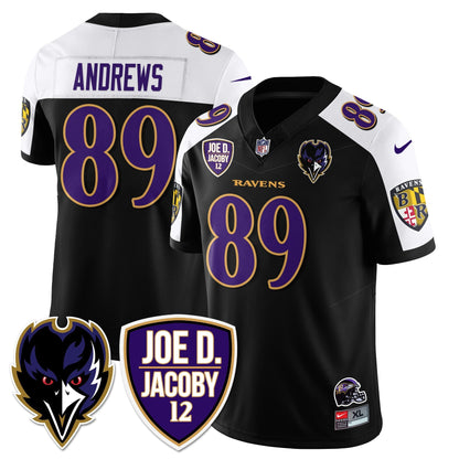 Ravens Purple Rising 2025 Vapor Limited Jersey - Stitched
