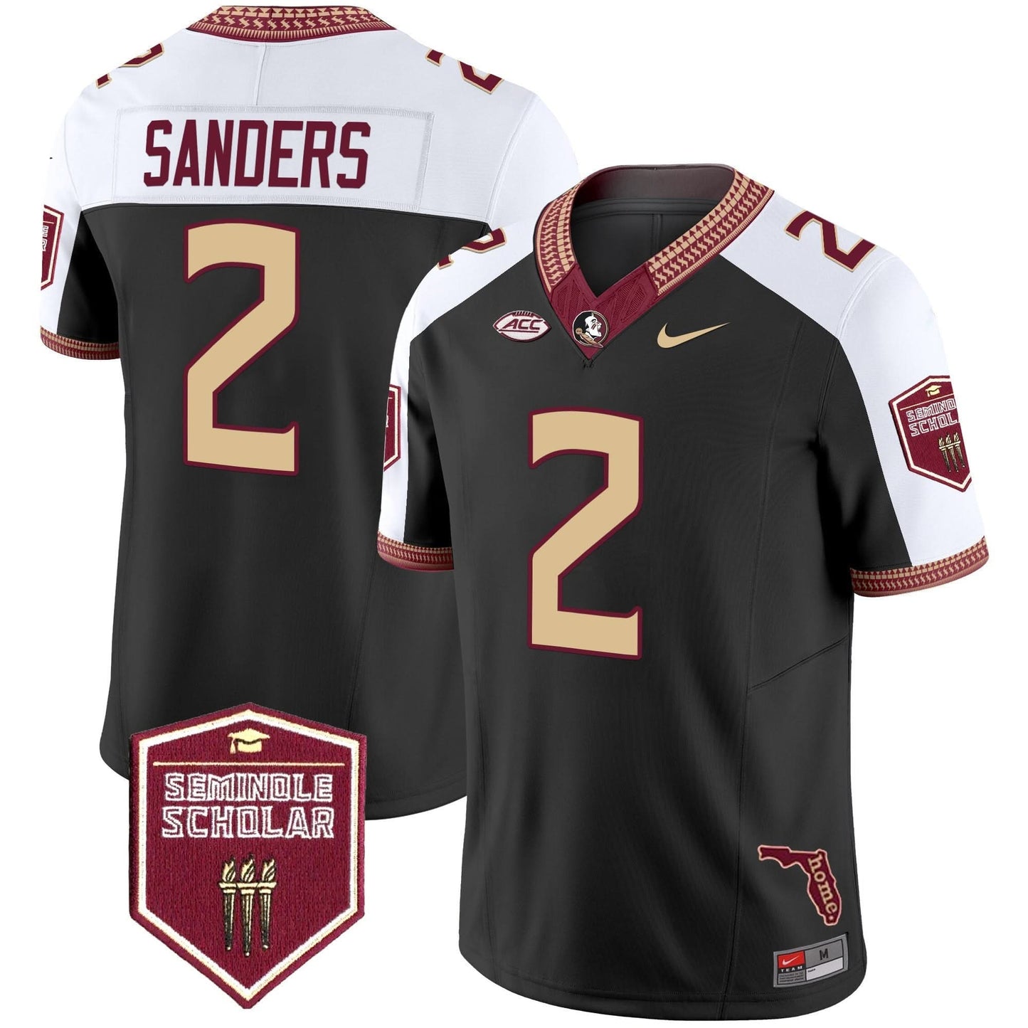 Florida State Seminoles 2024 Seminole Scholar Patch Vapor Limited Jersey - All Stitched
