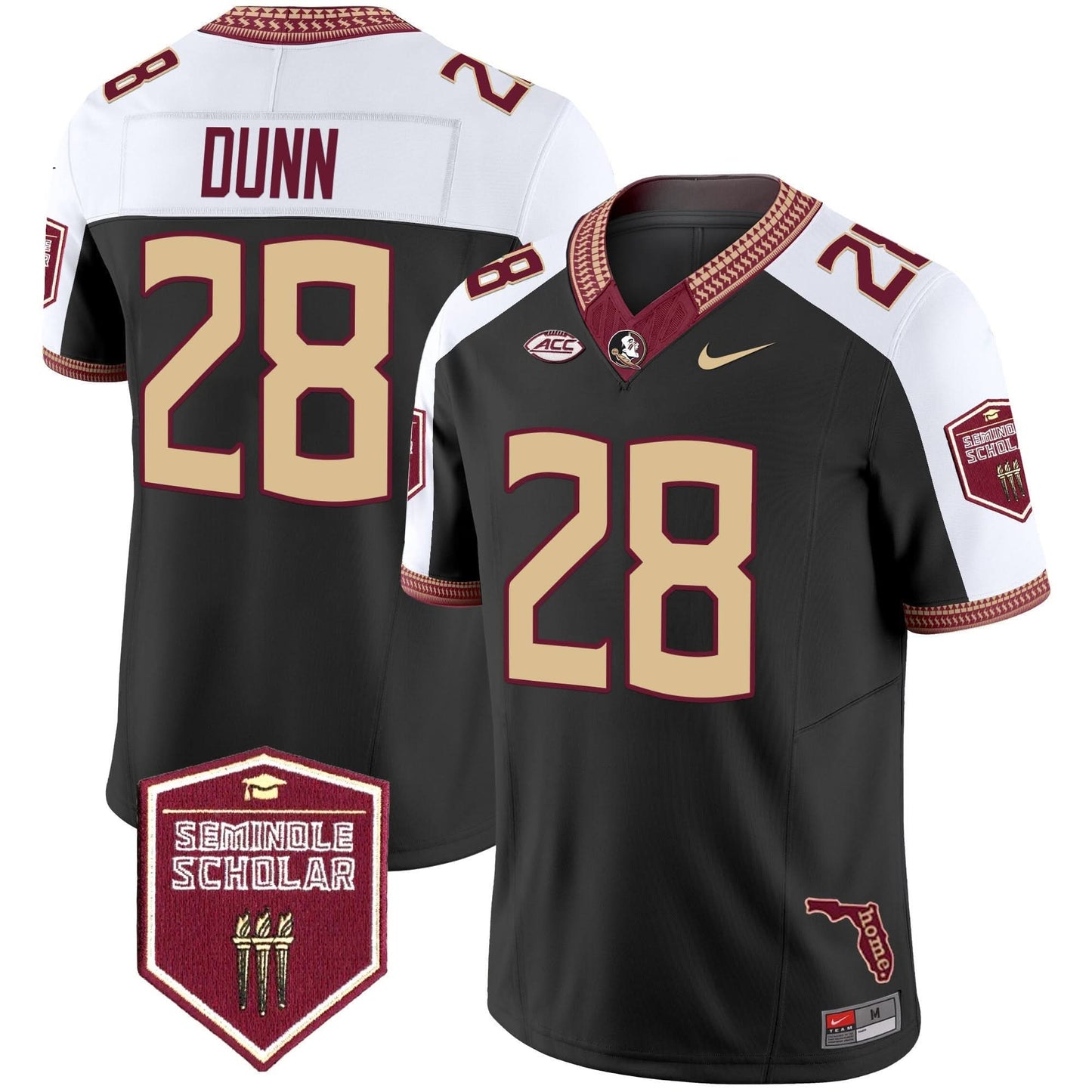 Florida State Seminoles 2024 Seminole Scholar Patch Vapor Limited Jersey - All Stitched