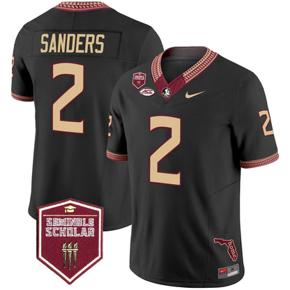 Florida State Seminoles 2024 Seminole Scholar Patch Vapor Limited Jersey - All Stitched