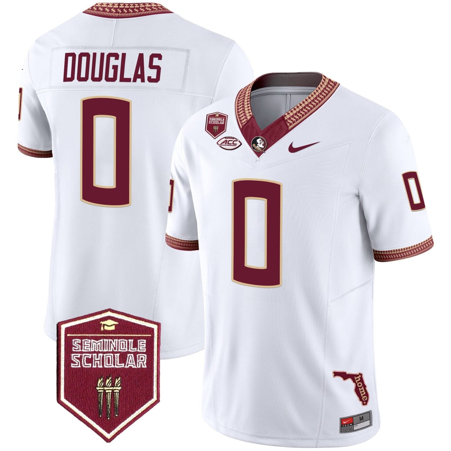 Florida State Seminoles 2024 Seminole Scholar Patch Vapor Limited Jersey - All Stitched