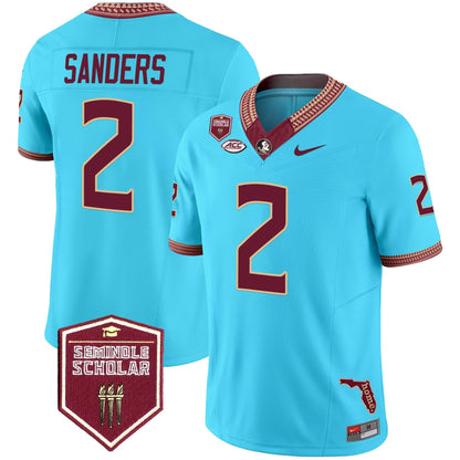 Florida State Seminoles 2024 Seminole Scholar Patch Vapor Limited Jersey - All Stitched