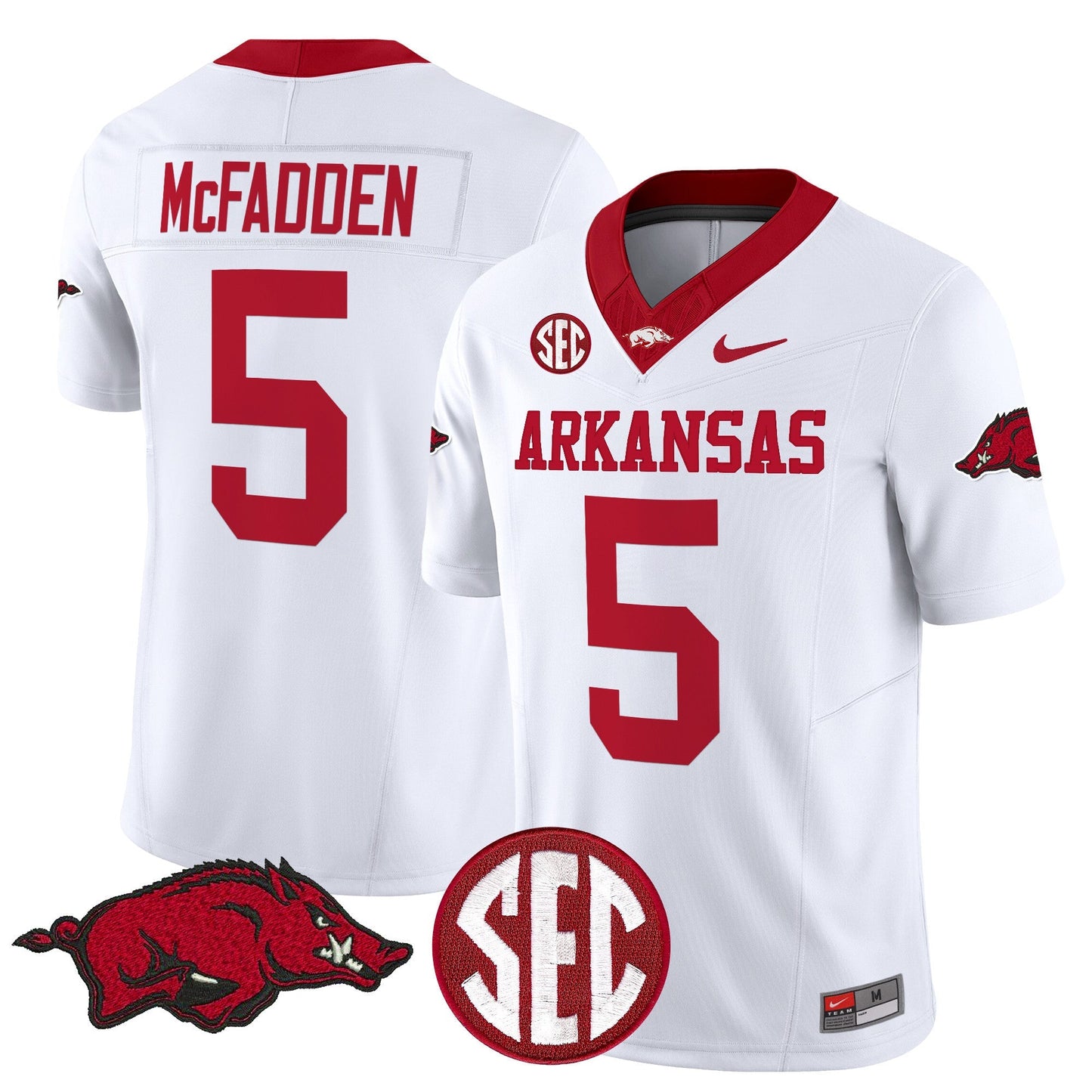 Men's Arkansas Razorbacks Vapor Limited Jersey - All Stitched