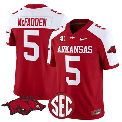Men's Arkansas Razorbacks Vapor Limited Jersey - All Stitched