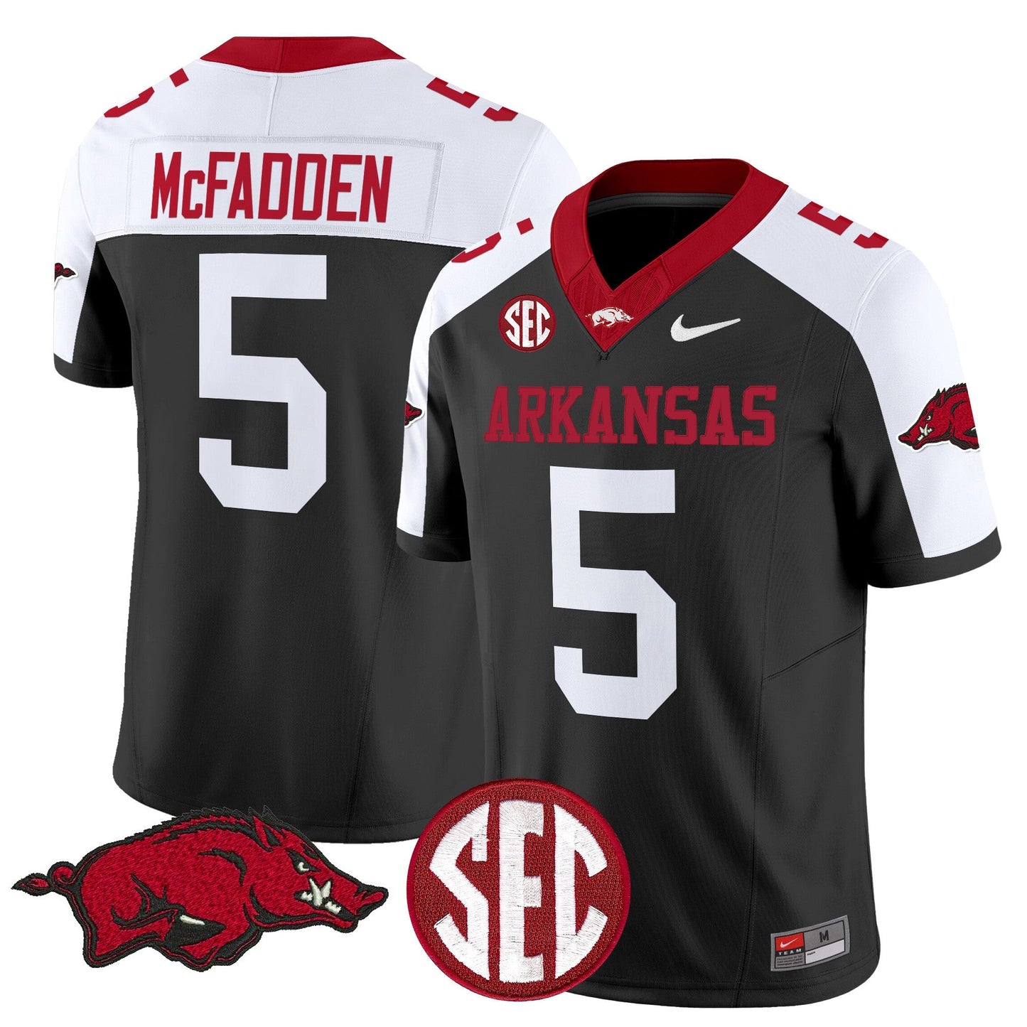 Men's Arkansas Razorbacks Vapor Limited Jersey - All Stitched