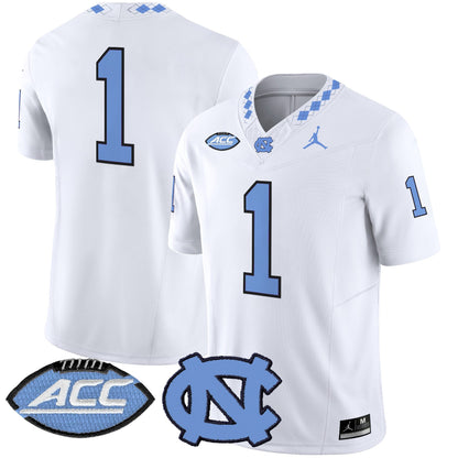 Men's North Carolina Tar Heels 2025 Vapor Limited Jersey - All Stitched