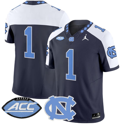 Men's North Carolina Tar Heels 2025 Vapor Limited Jersey - All Stitched