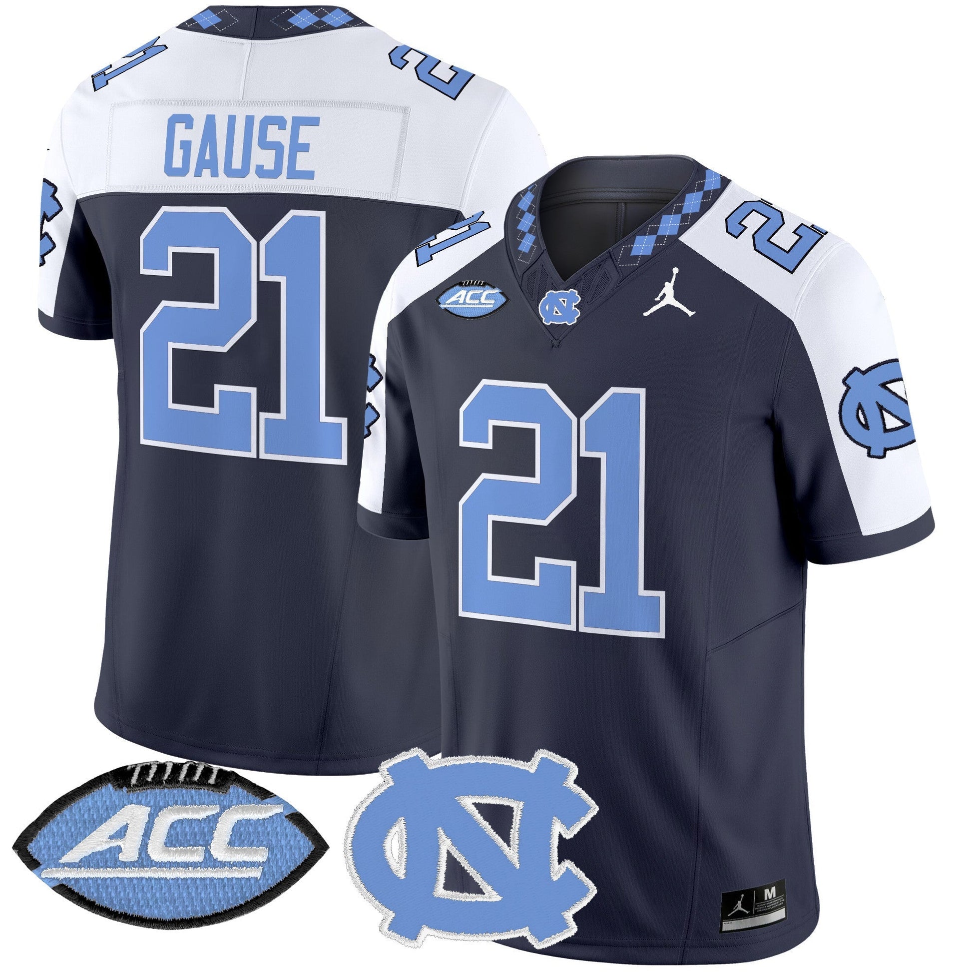 Men's North Carolina Tar Heels 2025 Vapor Limited Jersey - All Stitched