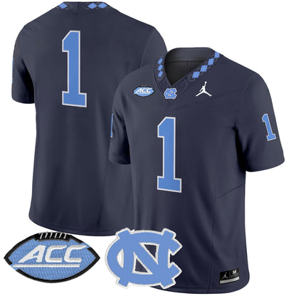Men's North Carolina Tar Heels 2025 Vapor Limited Jersey - All Stitched