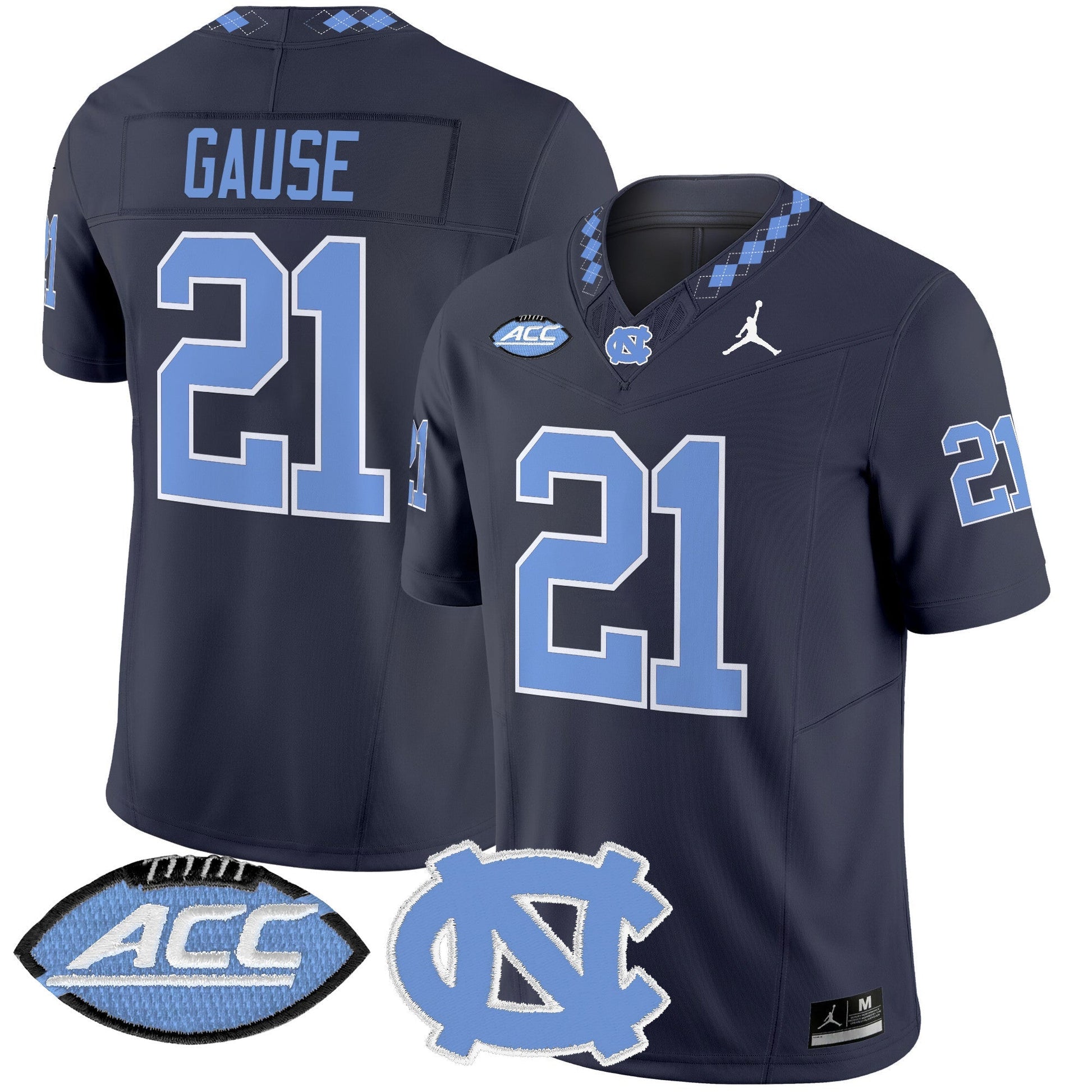 Men's North Carolina Tar Heels 2025 Vapor Limited Jersey - All Stitched
