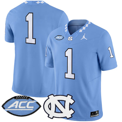 Men's North Carolina Tar Heels 2025 Vapor Limited Jersey - All Stitched