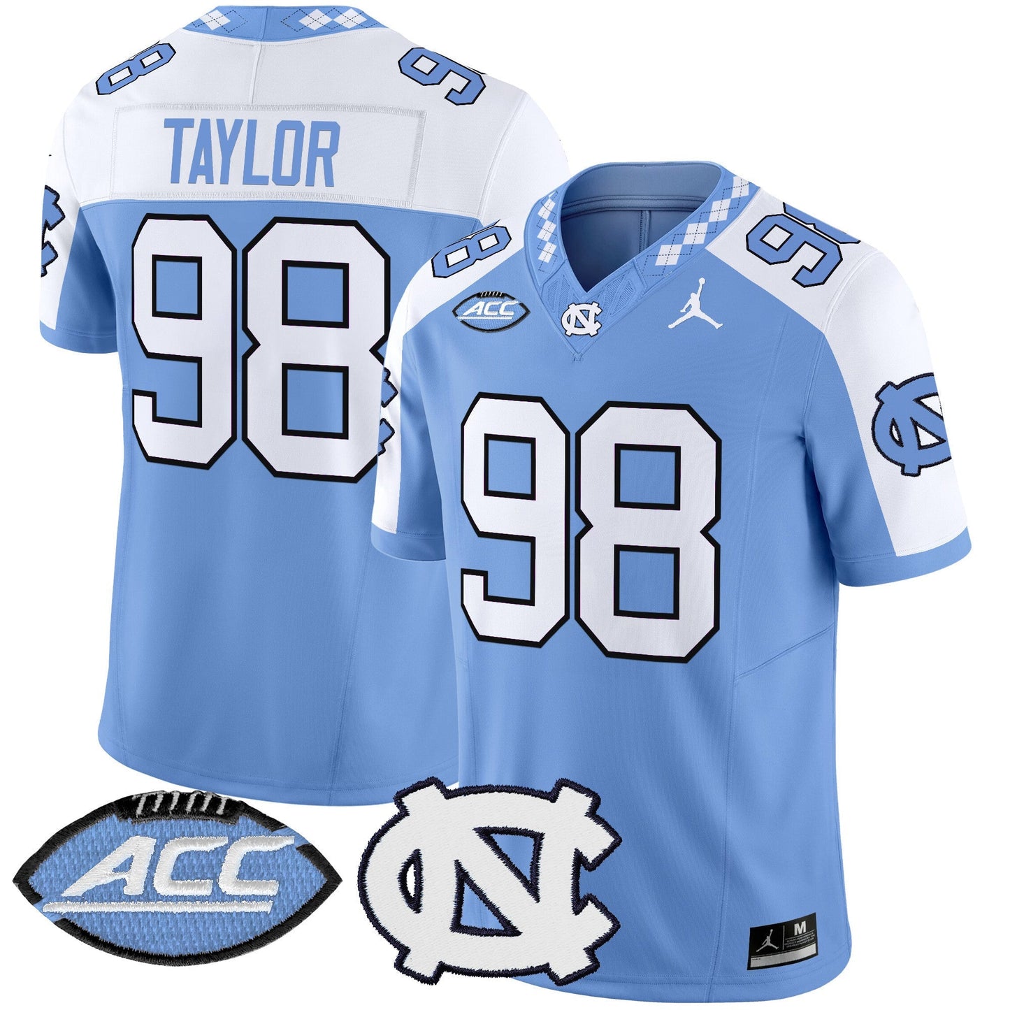 Men's North Carolina Tar Heels 2025 Vapor Limited Jersey - All Stitched