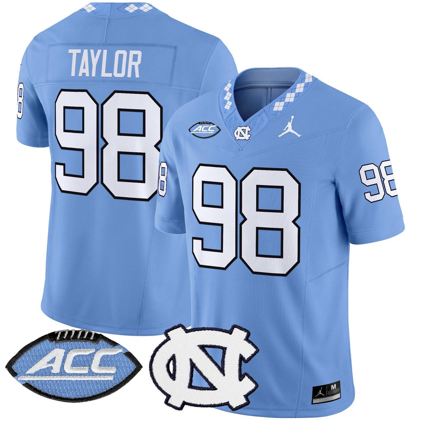 Men's North Carolina Tar Heels 2025 Vapor Limited Jersey - All Stitched