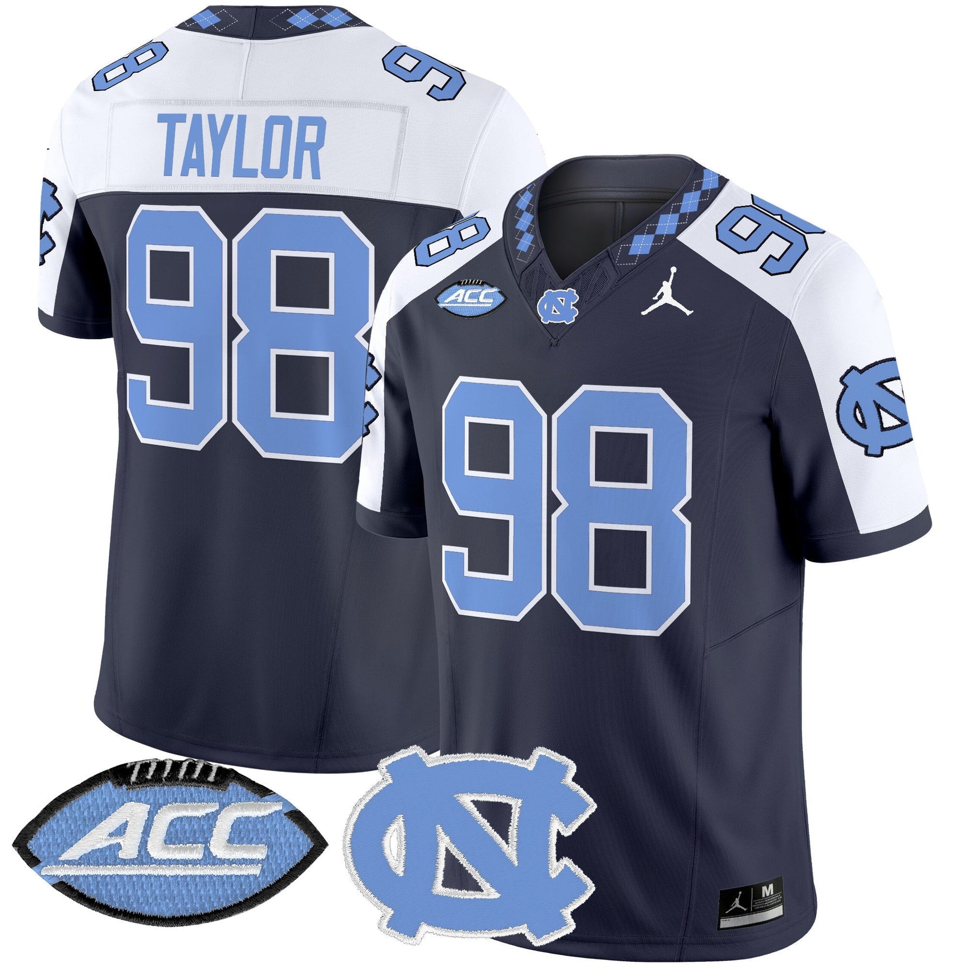 Men's North Carolina Tar Heels 2025 Vapor Limited Jersey - All Stitched