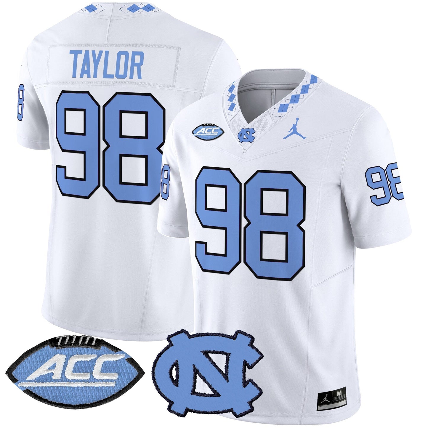 Men's North Carolina Tar Heels 2025 Vapor Limited Jersey - All Stitched