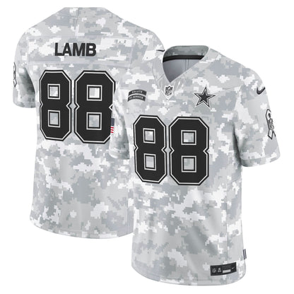 Dallas Cowboys 2024 Salute to Service Vapor Limited Jersey - All stitched