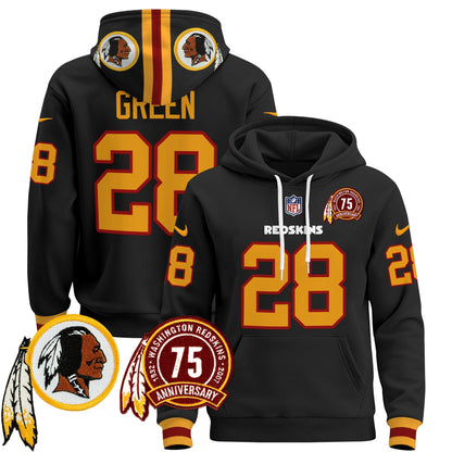 Men's Washington Redskins 2024 Pullover Hoodie - All Stitched