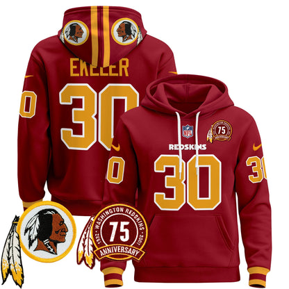 Men's Washington Redskins 2024 Pullover Hoodie - All Stitched