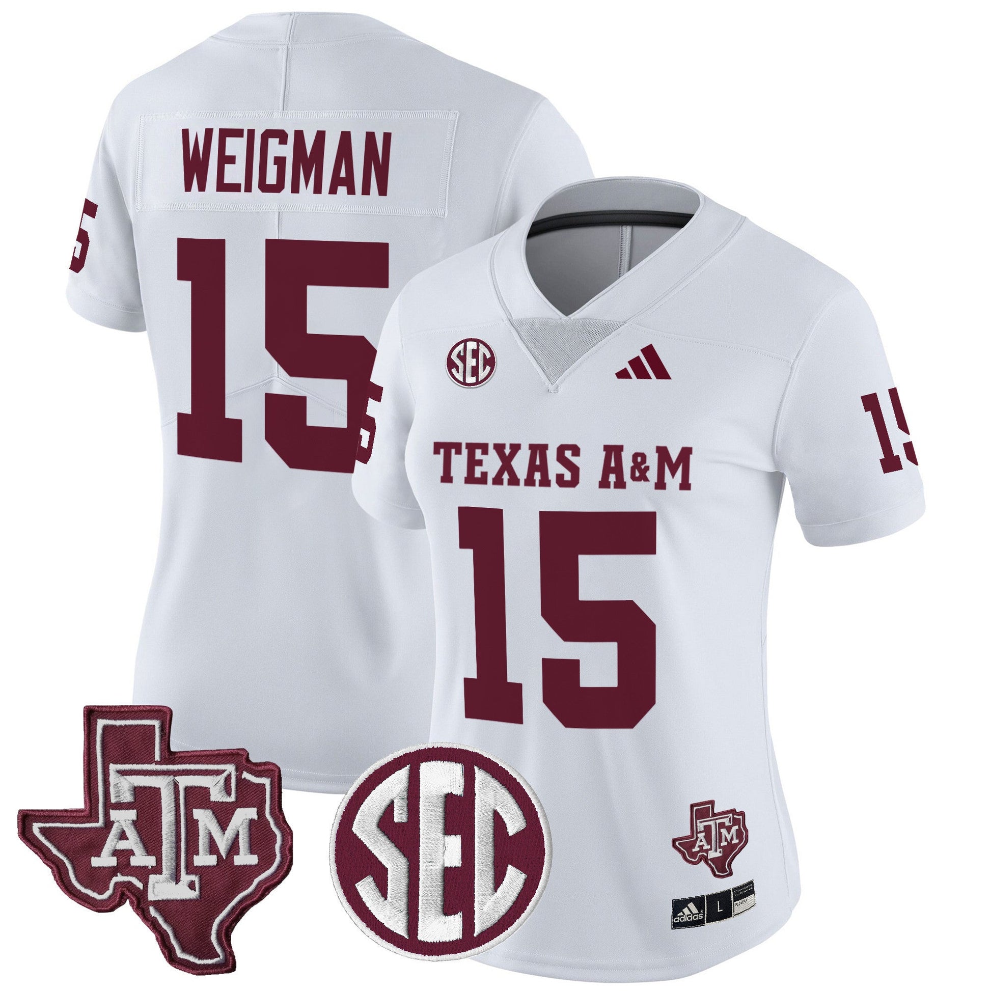 Women's Texas A&M Aggies 2025 Vapor Limited Jersey - All Stitched