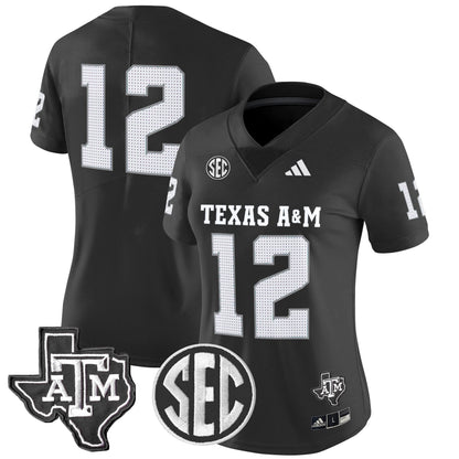 Women's Texas A&M Aggies 2025 Vapor Limited Jersey - All Stitched