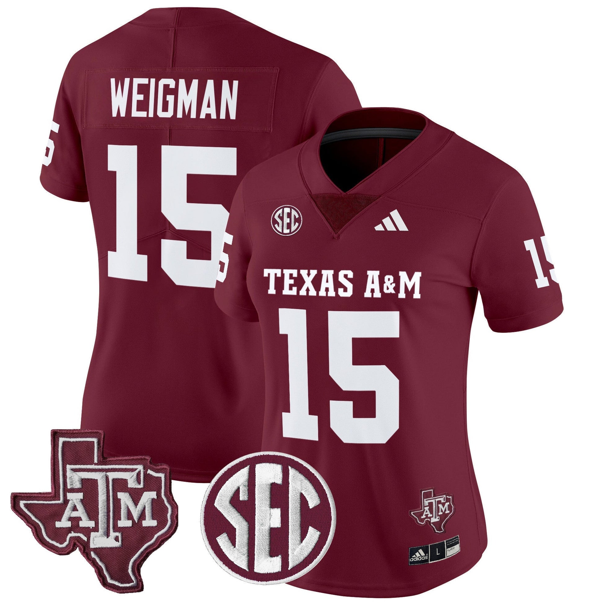 Women's Texas A&M Aggies 2025 Vapor Limited Jersey - All Stitched