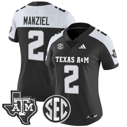 Women's Texas A&M Aggies 2025 Vapor Limited Jersey - All Stitched