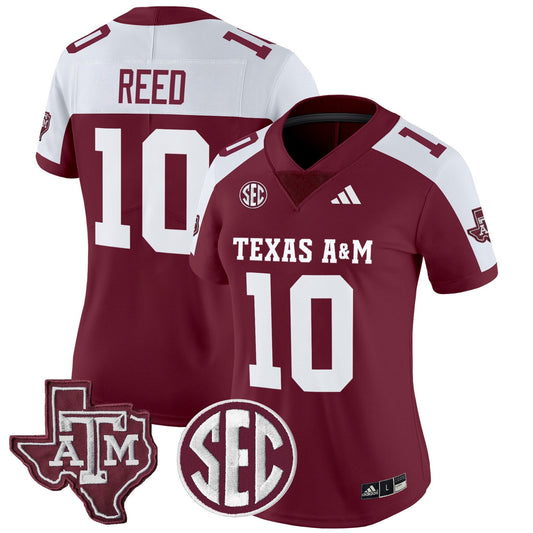 Women's Texas A&M Aggies 2025 Vapor Limited Jersey - All Stitched