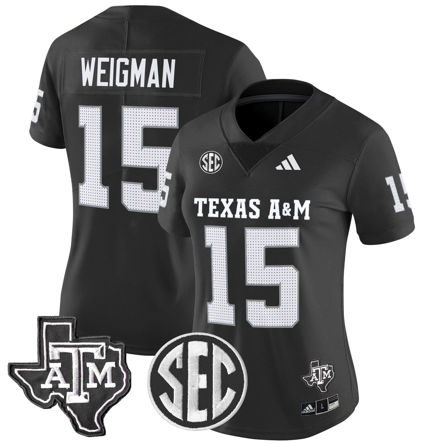 Women's Texas A&M Aggies 2025 Vapor Limited Jersey - All Stitched