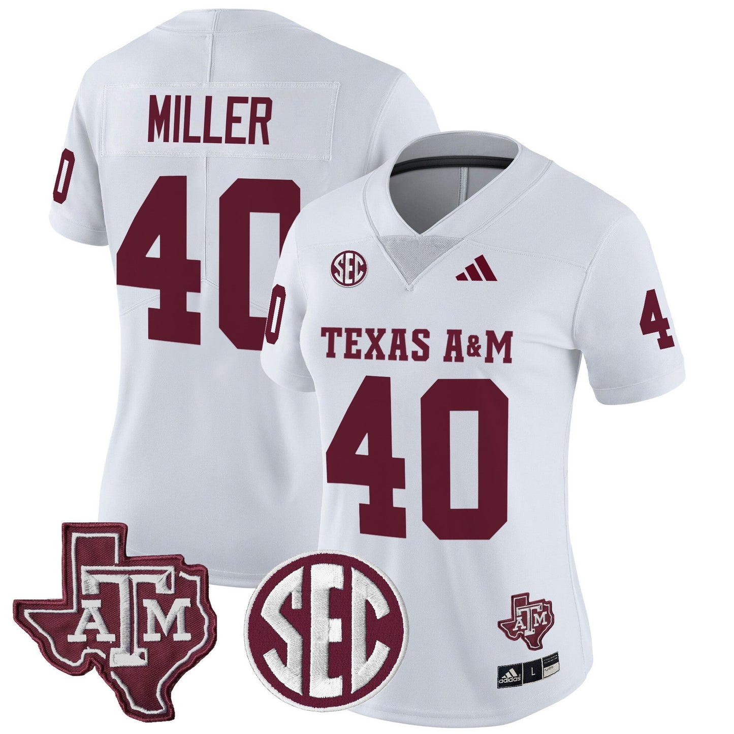 Women's Texas A&M Aggies 2025 Vapor Limited Jersey - All Stitched
