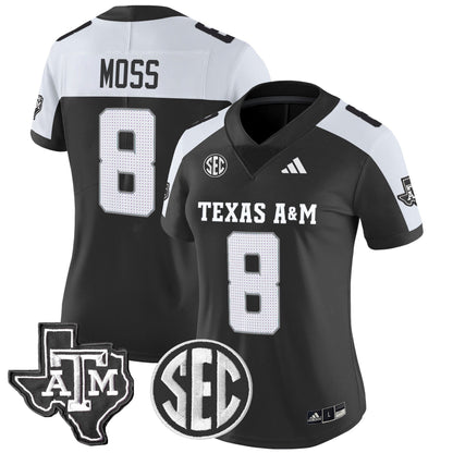 Women's Texas A&M Aggies 2025 Vapor Limited Jersey - All Stitched