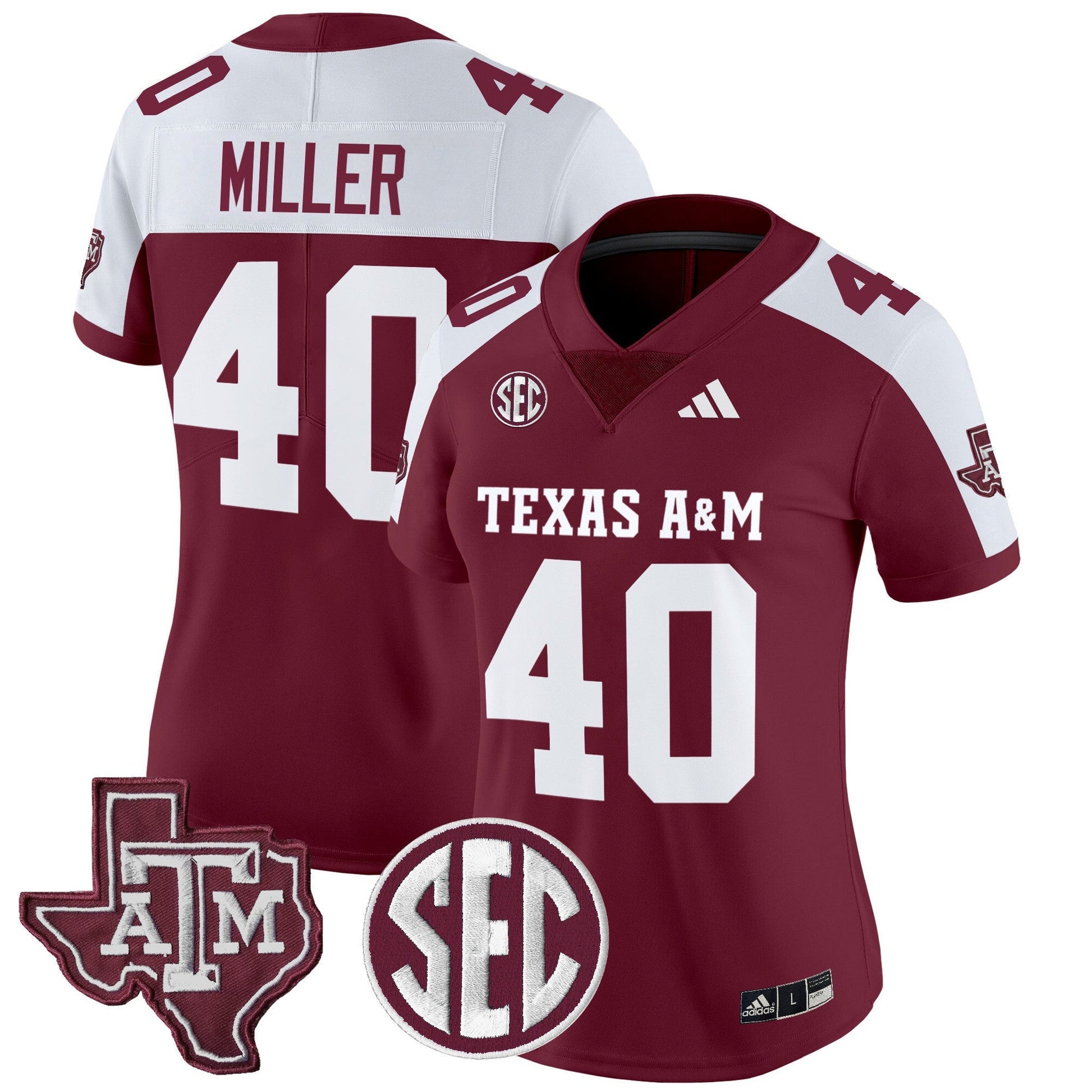 Women's Texas A&M Aggies 2025 Vapor Limited Jersey - All Stitched