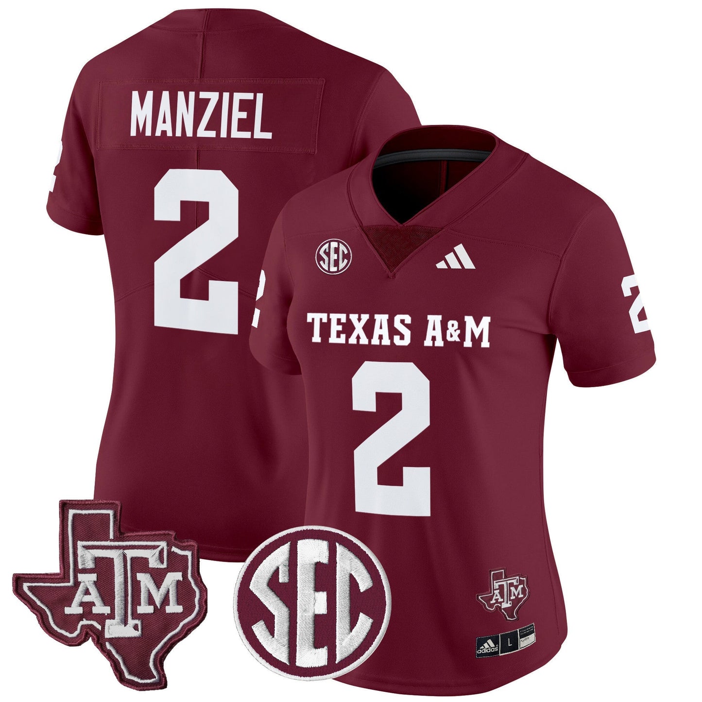 Women's Texas A&M Aggies 2025 Vapor Limited Jersey - All Stitched