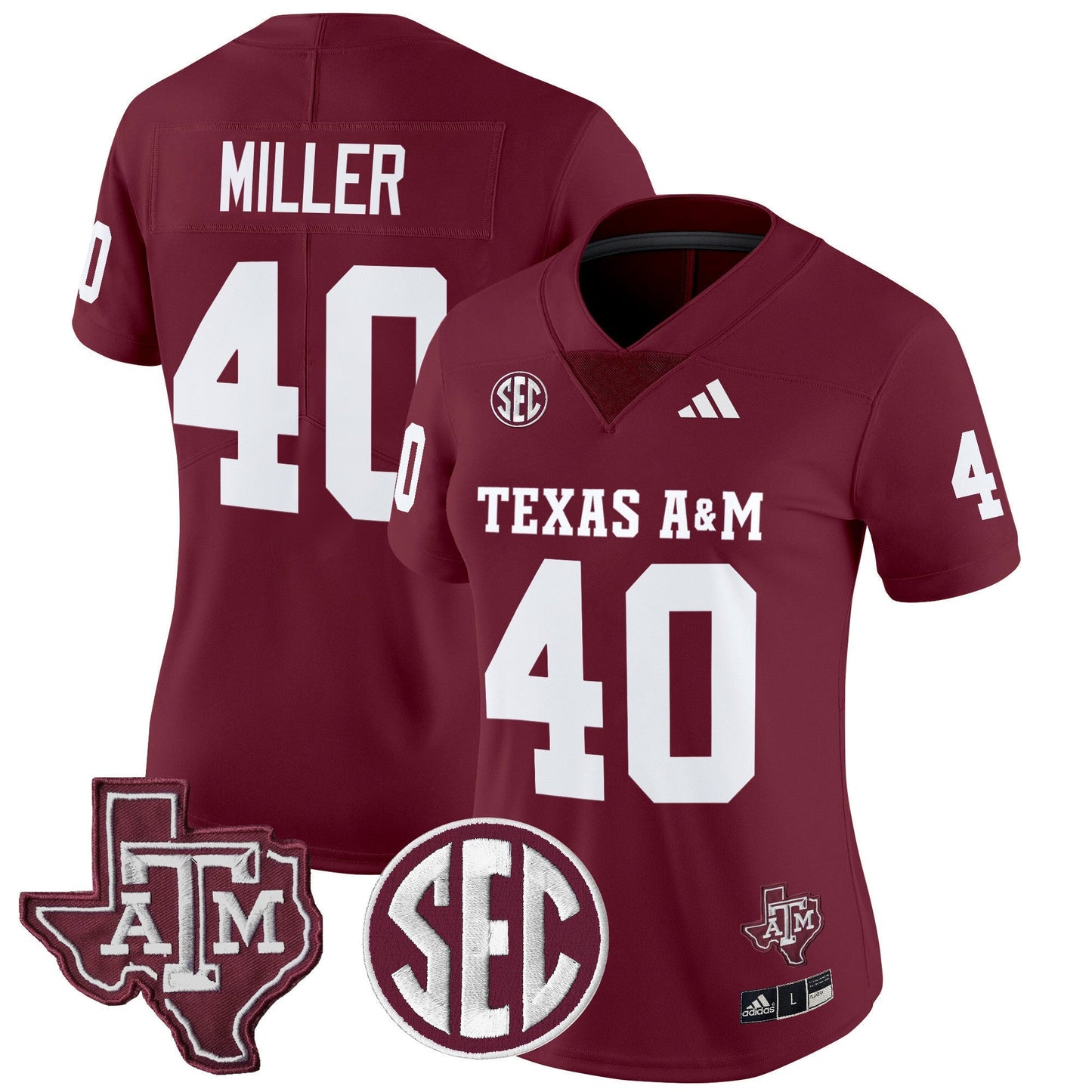 Women's Texas A&M Aggies 2025 Vapor Limited Jersey - All Stitched