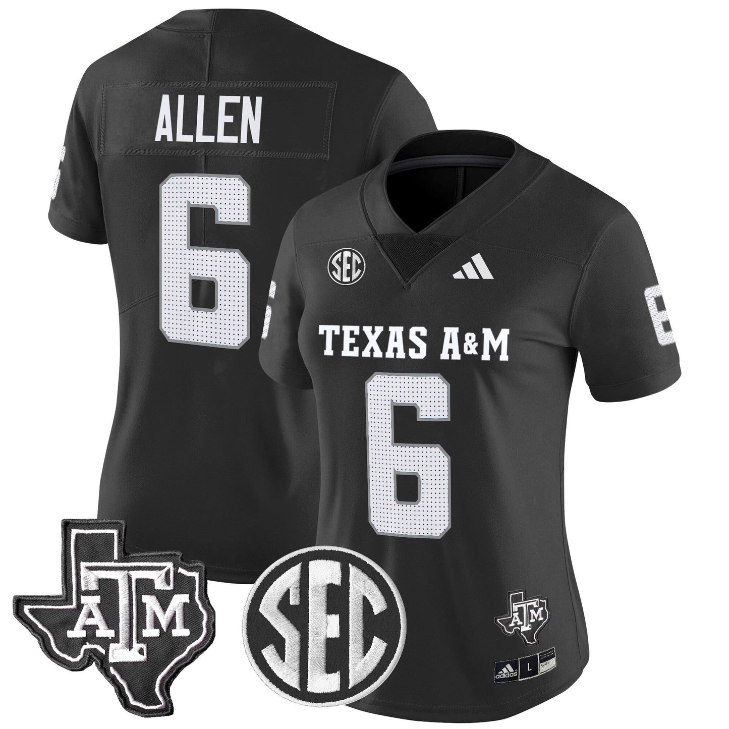 Women's Texas A&M Aggies 2025 Vapor Limited Jersey - All Stitched