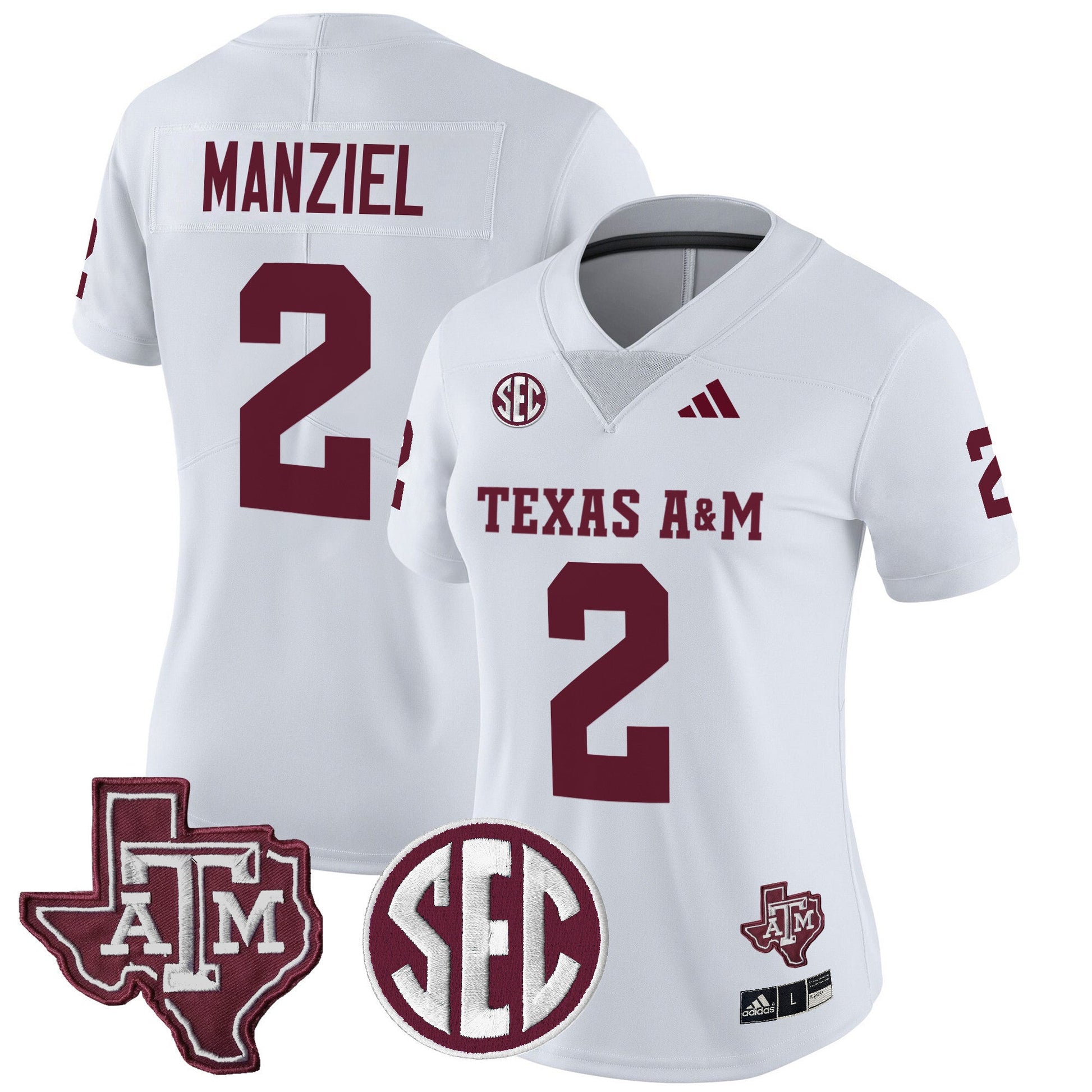Women's Texas A&M Aggies 2025 Vapor Limited Jersey - All Stitched