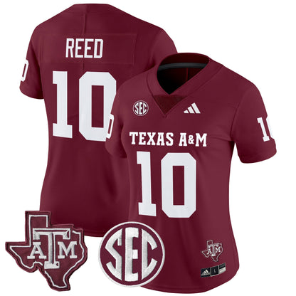 Women's Texas A&M Aggies 2025 Vapor Limited Jersey - All Stitched