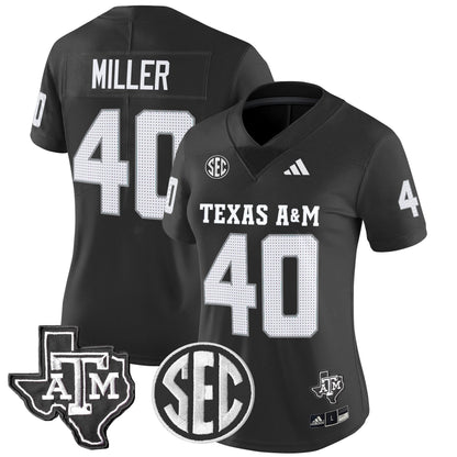 Women's Texas A&M Aggies 2025 Vapor Limited Jersey - All Stitched