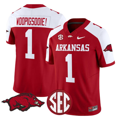 Men's Arkansas Razorbacks Vapor Limited Jersey - All Stitched