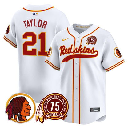WR 75th Patch Throwback Vapor Premier Limited Jersey - All Stitched