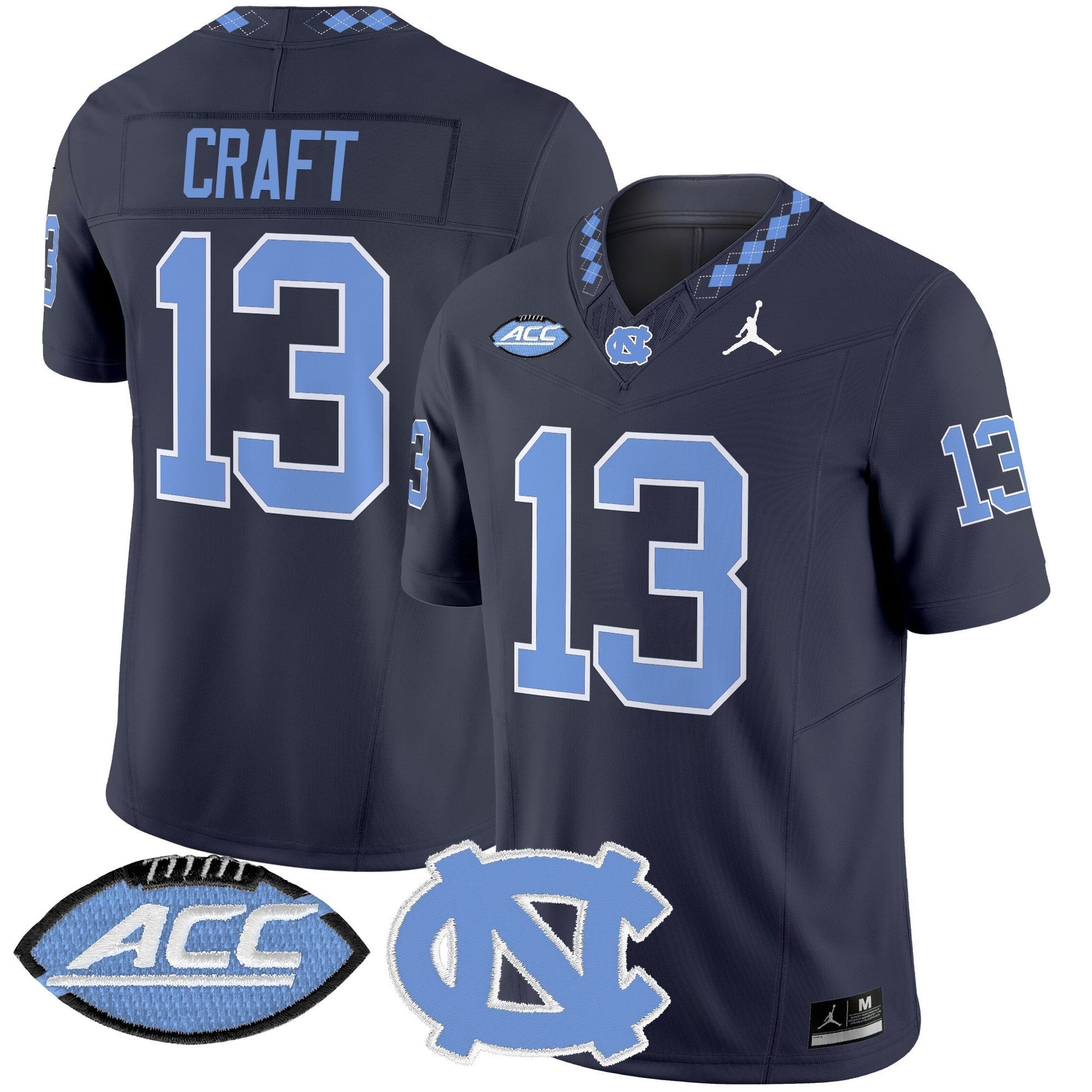 Men's North Carolina Tar Heels 2025 Vapor Limited Jersey - All Stitched