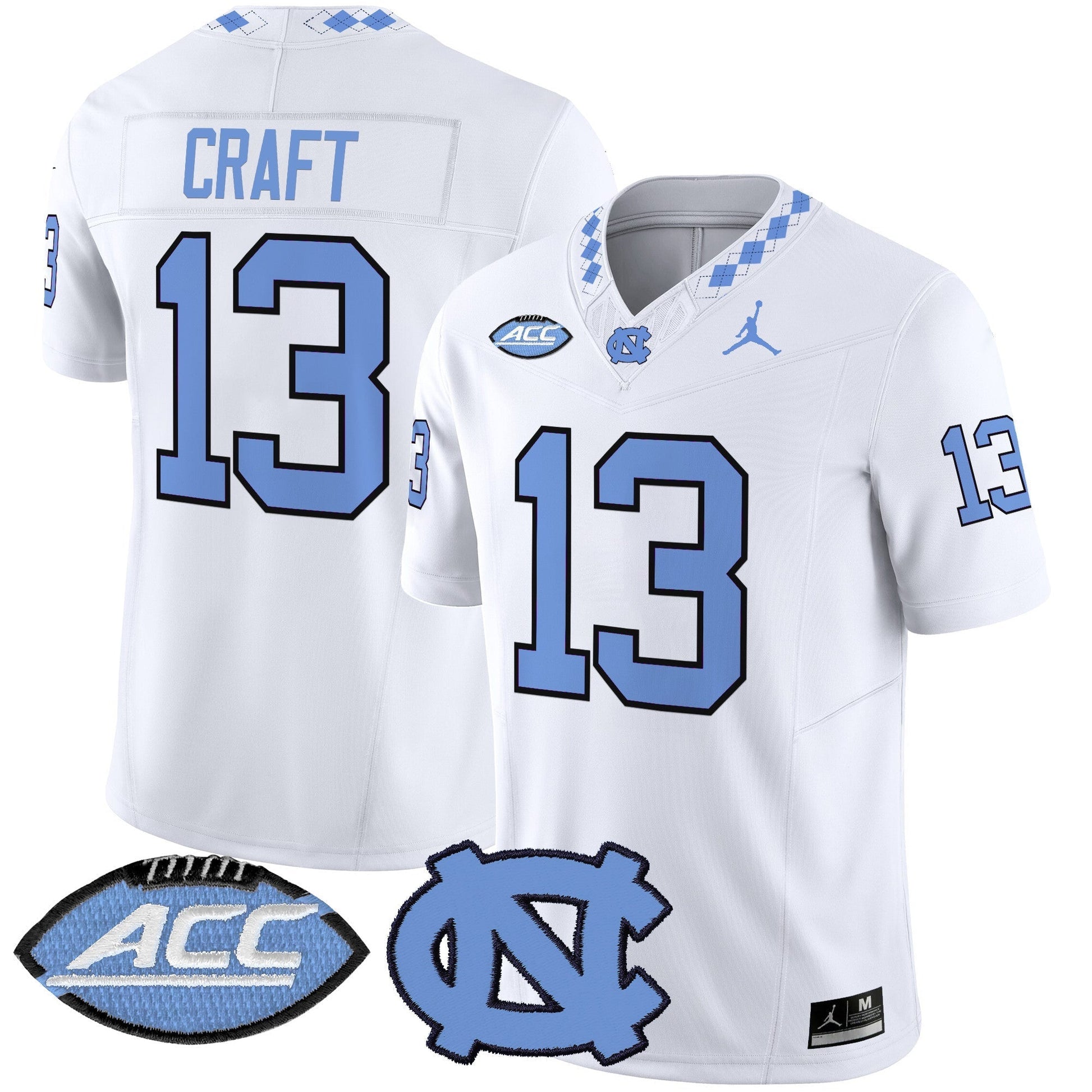 Men's North Carolina Tar Heels 2025 Vapor Limited Jersey - All Stitched