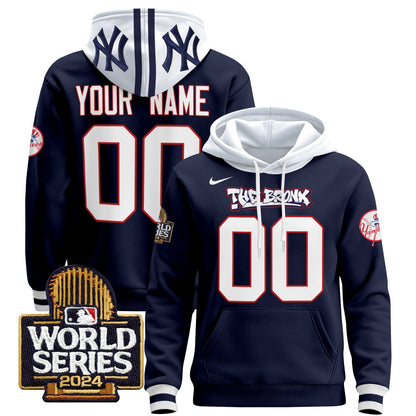 New York Yankees 2024 World Series Custom Pullover Hoodie