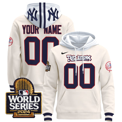 New York Yankees 2024 World Series Custom Pullover Hoodie