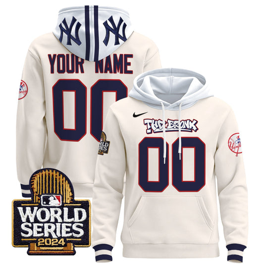 New York Yankees 2024 World Series Custom Pullover Hoodie
