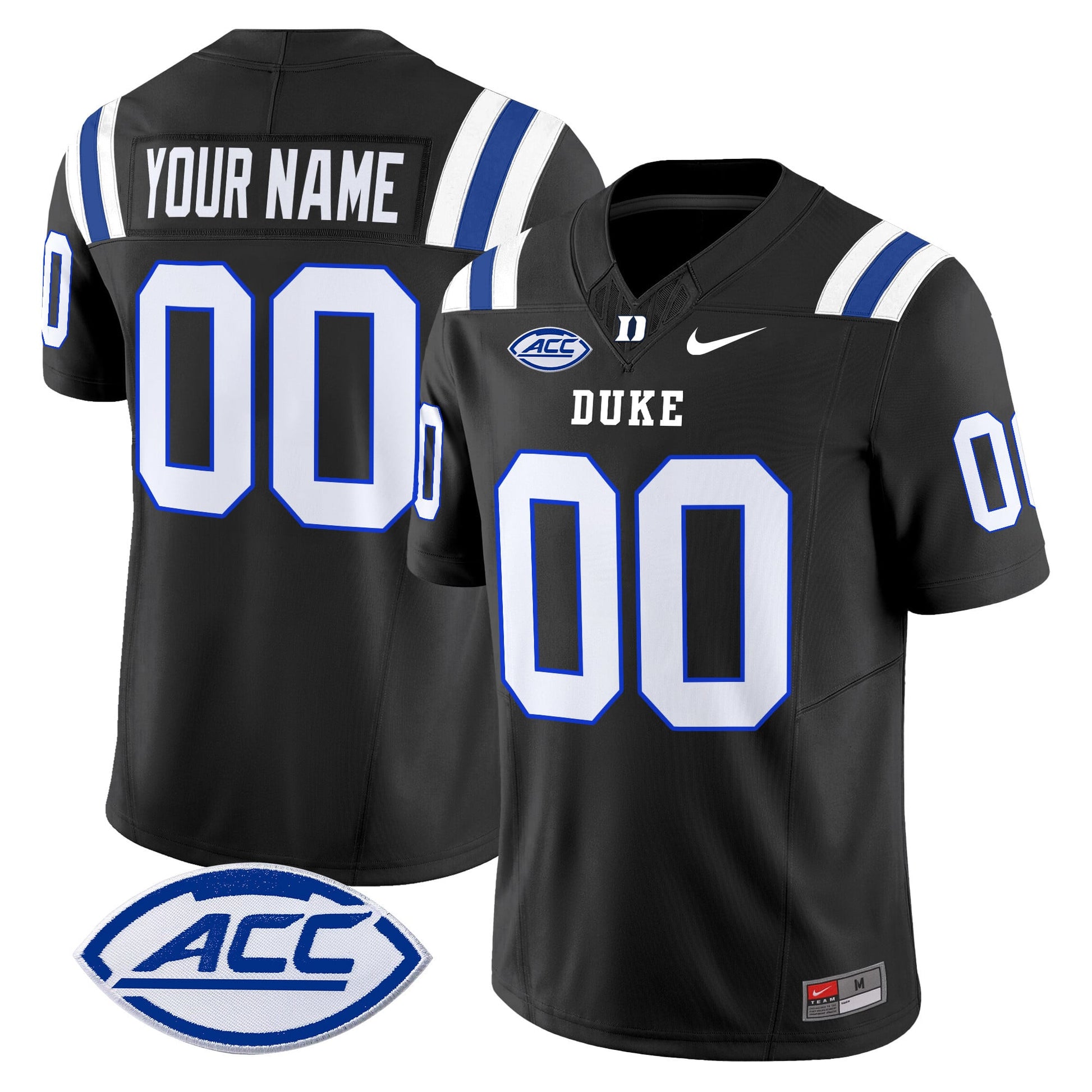 Duke Blue Devils 2025 Vapor Limited Custom Jersey - All Stitched