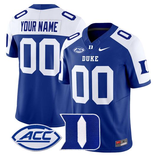 Duke Blue Devils 2025 Vapor Limited Custom Jersey - All Stitched