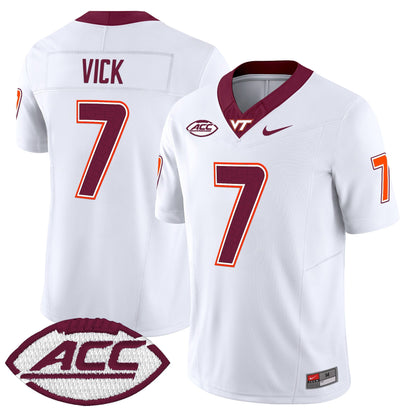 Men's Virginia Tech Hokies 2025 Vapor Limited Jersey - All Stitched
