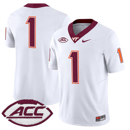 Men's Virginia Tech Hokies 2025 Vapor Limited Jersey - All Stitched