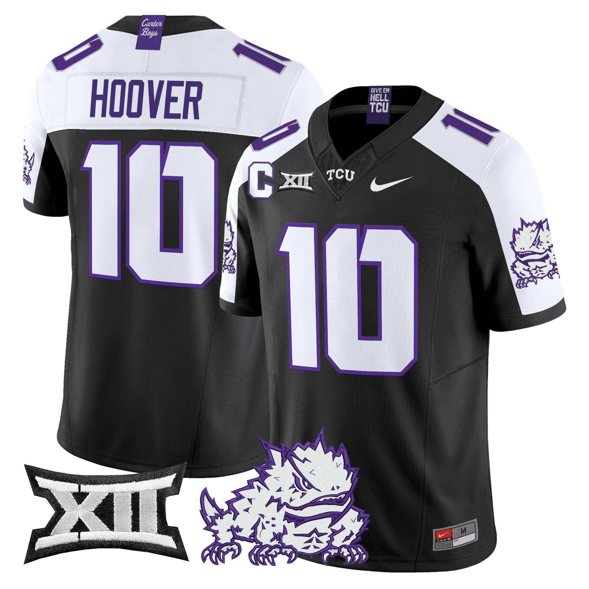 Men's TCU Horned Frogs 2025 Vapor Limited Jersey - All stitched