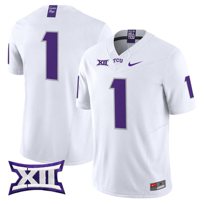 TCU Horned Frogs 2024 Vapor Limited Jersey - All stitched